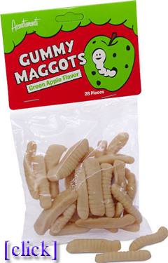 gummy maggots