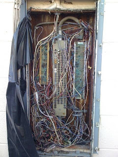 The Trench: 66 Block Wiring Mess Pictures phone jack wiring diagram voltage 