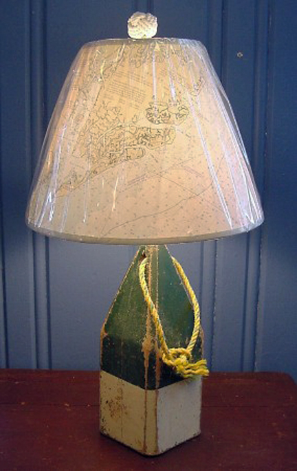 Nautical Chart Lamp Shades