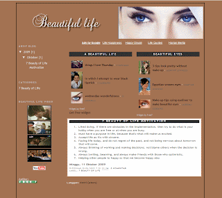 beautiful brown style template