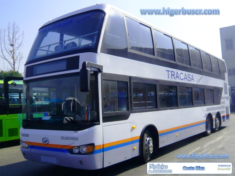Higer Bus Costa Rica - Nuevo Higer DD KLQ6130GS Higer Bus Costa Rica - Nuevo Higer DD KLQ6130GS