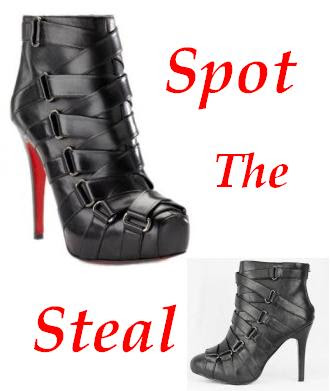 christian louboutin booties saks