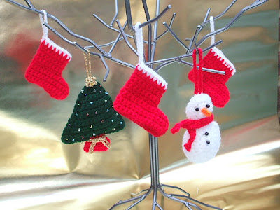 Crocheted Christmas Stockings