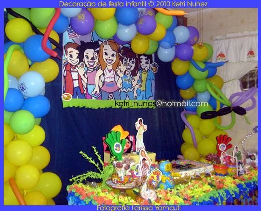 Decorando com criatividade.