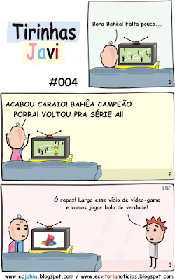 Tirinhas Javi 004 - Vitória x Bahia (Jahia) - BAVI