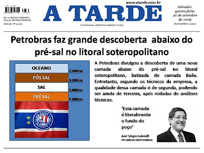 Jahia abaixo do pré-sal