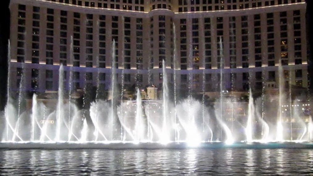 Sunny Days Bellagio Fountains