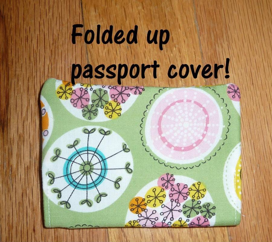 Sew Much Sunshine [to the square inch] Passport Cover Tutorial