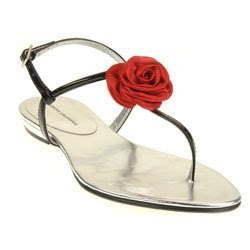 rose thong sandal