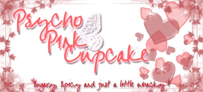 Psychotic Pink Cupcake