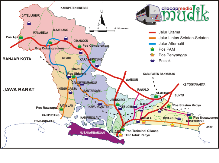 jalur mudik selatan