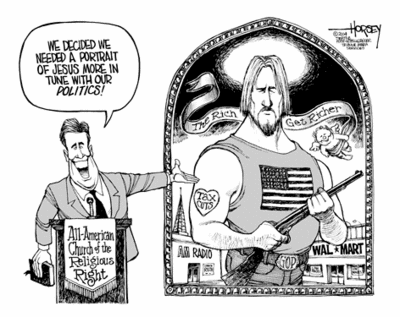 manly jesus