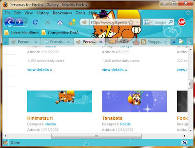 Mozilla Personas !
