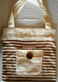 Bolsa de algodão colorido