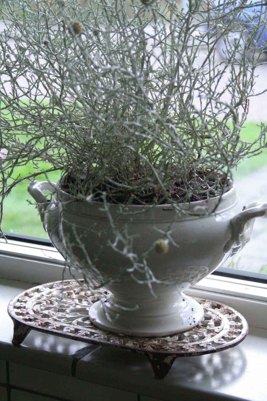 Servies en brocante: onze keuken