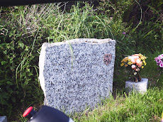 One of many roadside memorials