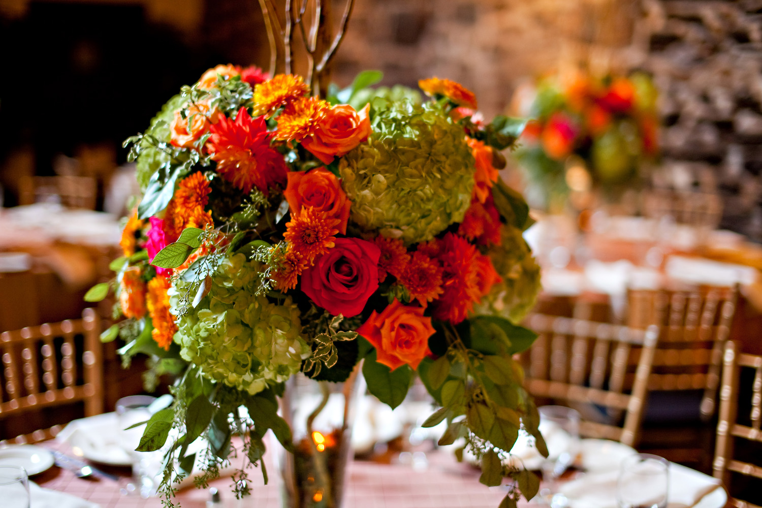 Fresh Designs Florist Flowers for Erin and Dave's Late Summer Wedding