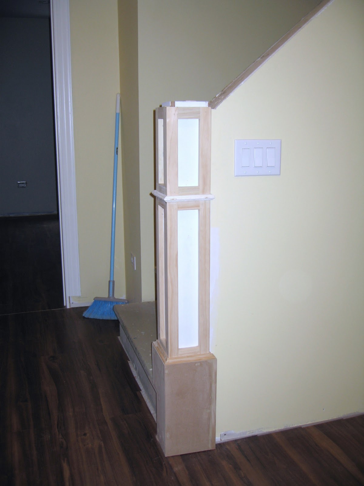 Remodelaholic How to Build a Newel Post