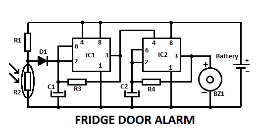 Circuits2017 Fridge Door Alarm