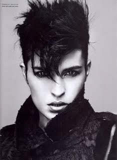 Great Fashion Woman Short Flipped Bangs Hairstyles 2010