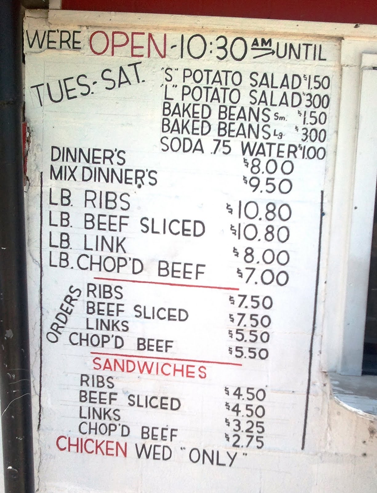 Texas BBQ Journey Meshack's BarBeQue Shack