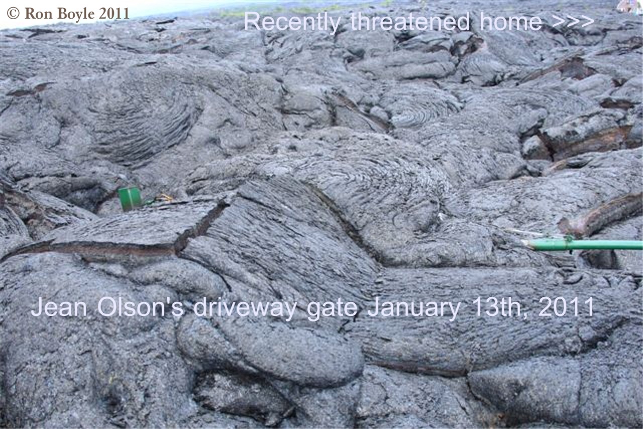 HAWAIIAN LAVA DAILY Three active lava zones