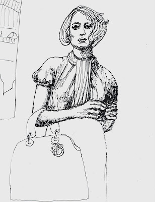 fashion styles women: Free Fashion Magazine Coloring Pages:Group4