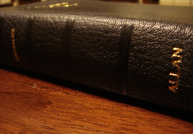 The spine of my RL Allan bible
