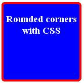 CSS rounded corners