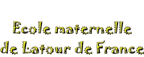 Blog de l'école maternelle de Latour de France