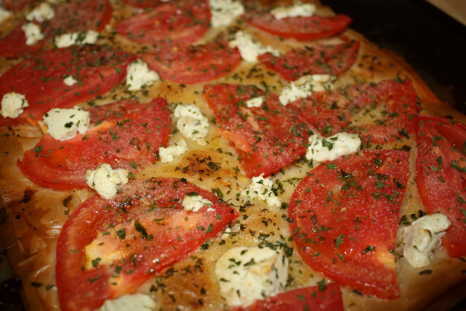 Olive The Ingredients Tomato & Goat Cheese Tart