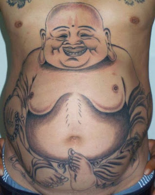 Body Back Buddha Tattoo Photo