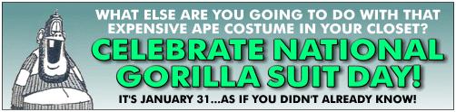 National Gorilla Suit Day