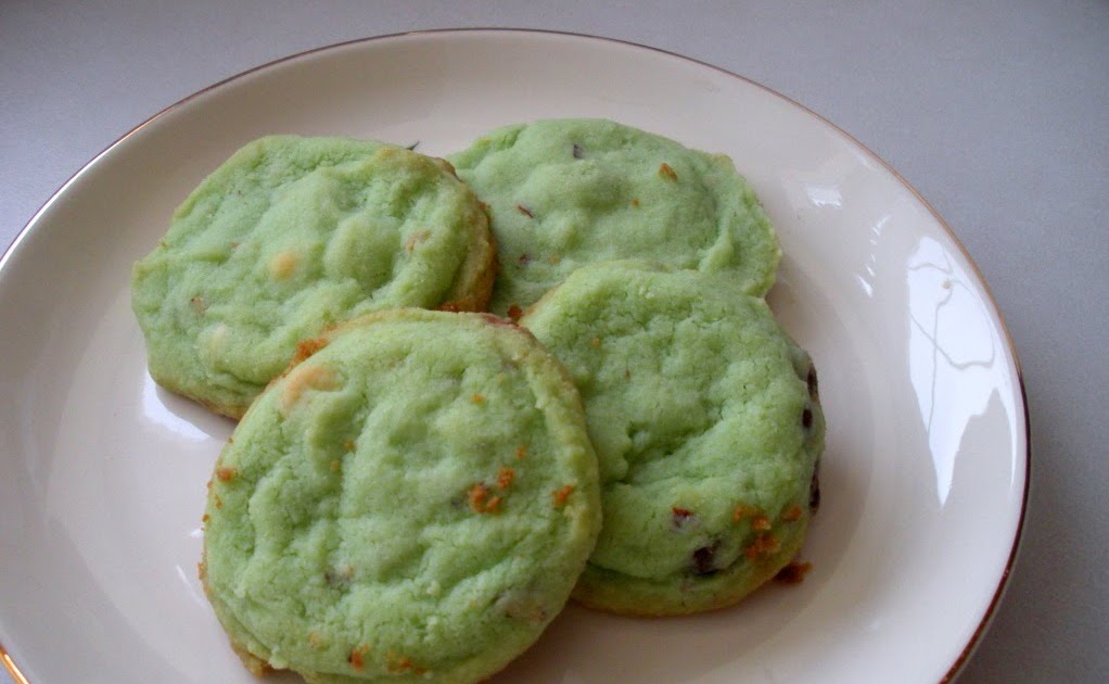 Pistachio Pudding Cookies With White Chocolate Chips Pistachio Pudding Cookies With White Chocolate Chips