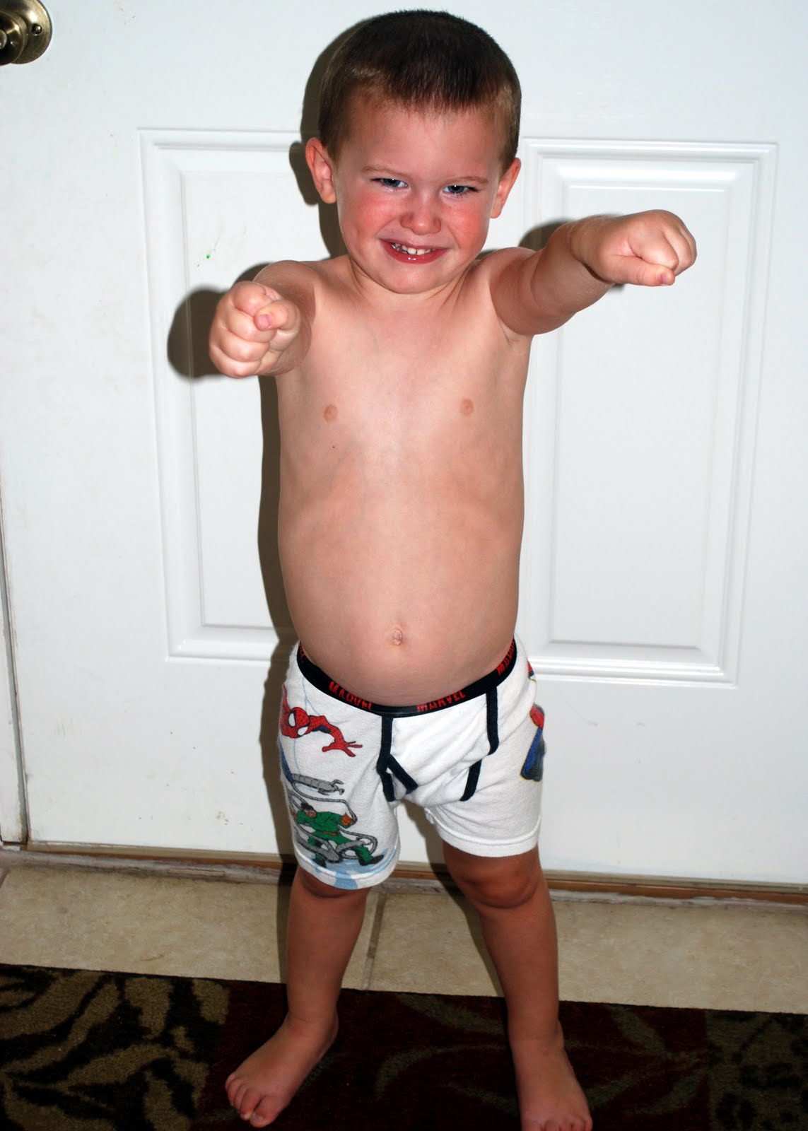 Your Daily Davis Dose big muscles and big boy underwear!!