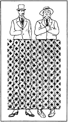 Crooked Leg Optical Illusion