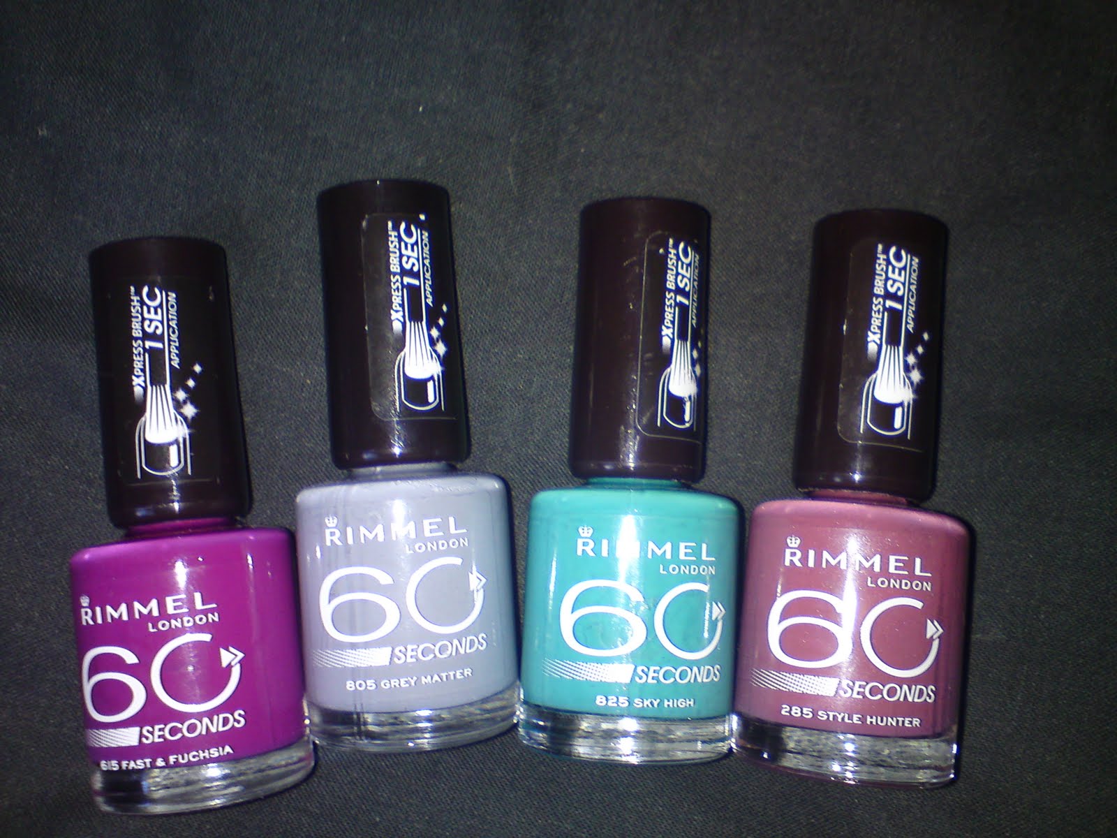 60 Second Nail Polish. As a Rimmel London VIP, I have been sent some of