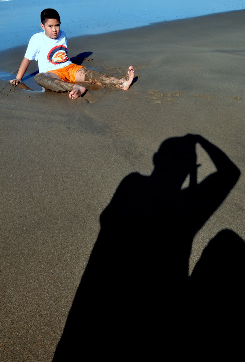 Boy At Beach