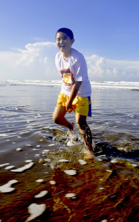 Boy in Beach