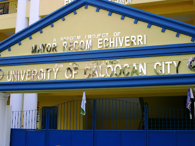 University of caloocan city new building in camarin