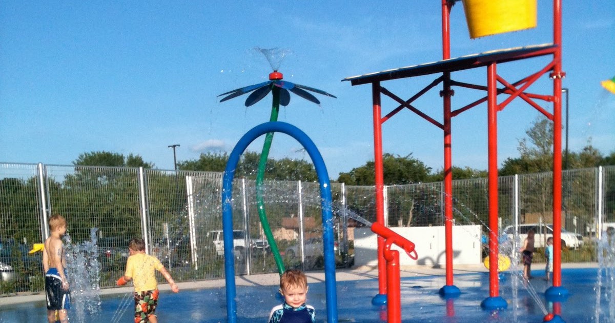 Lanigan Family Blog At the Splash Pad at the YMCA