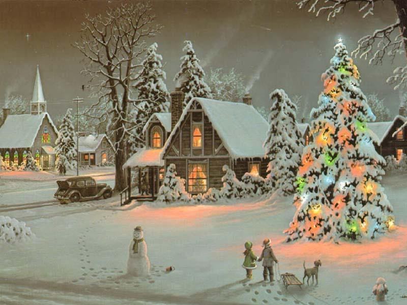 Free Holiday Wallpapers: Christmas Wonderland Wallpapers