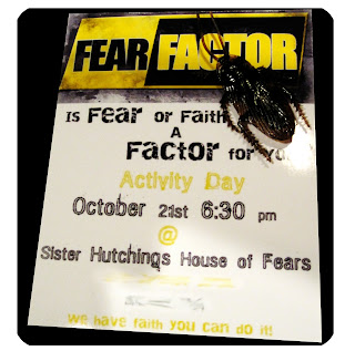 fear factor invitations