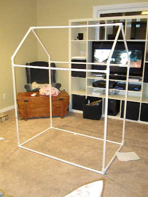 how to make a felt playhouse
