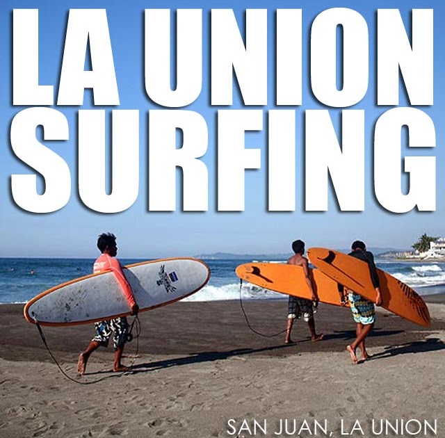 La Union Surfing lessons with the Billabong Surf School in San Juan Ivan About Town