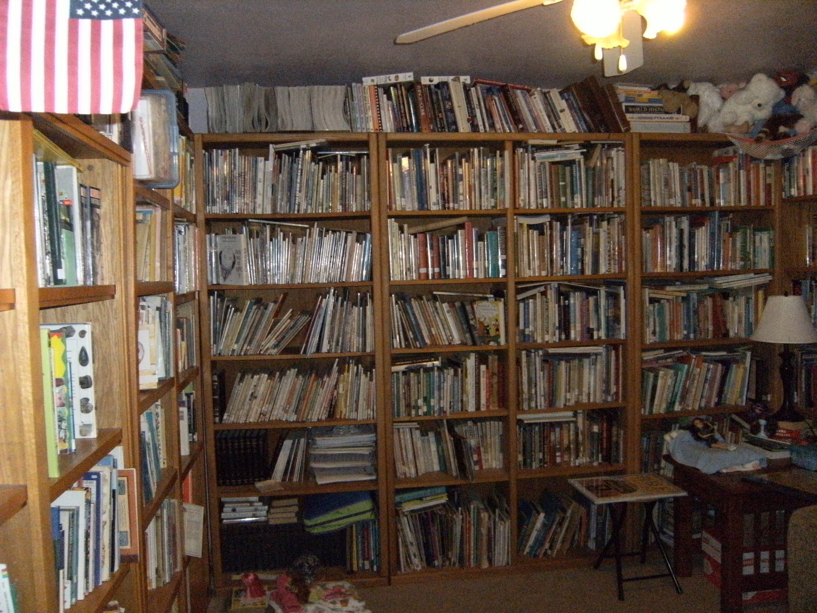 Teaching the Crew How I Organize My Books