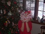 Buddy created this candy wreath.