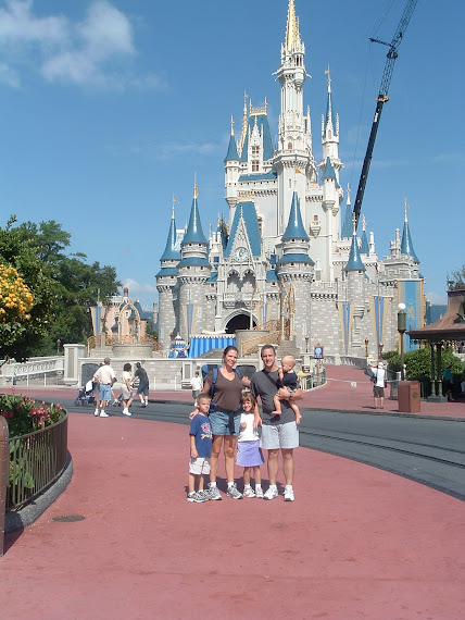 Family Picture in Magic Kingdom