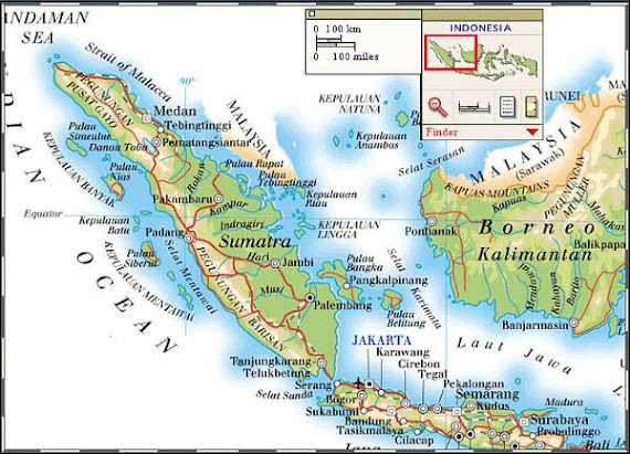 Coast Sumatra Map
