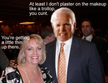 mccain calling wife cunt Suzanne shaw masturbation